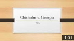 Chisholm v. Georgia